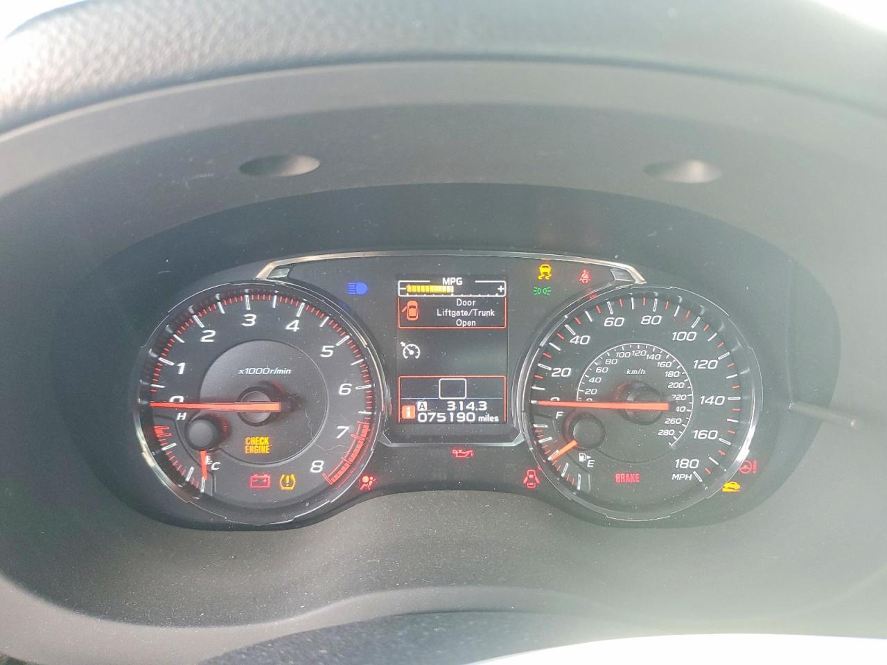 2018 SUBARU WRX