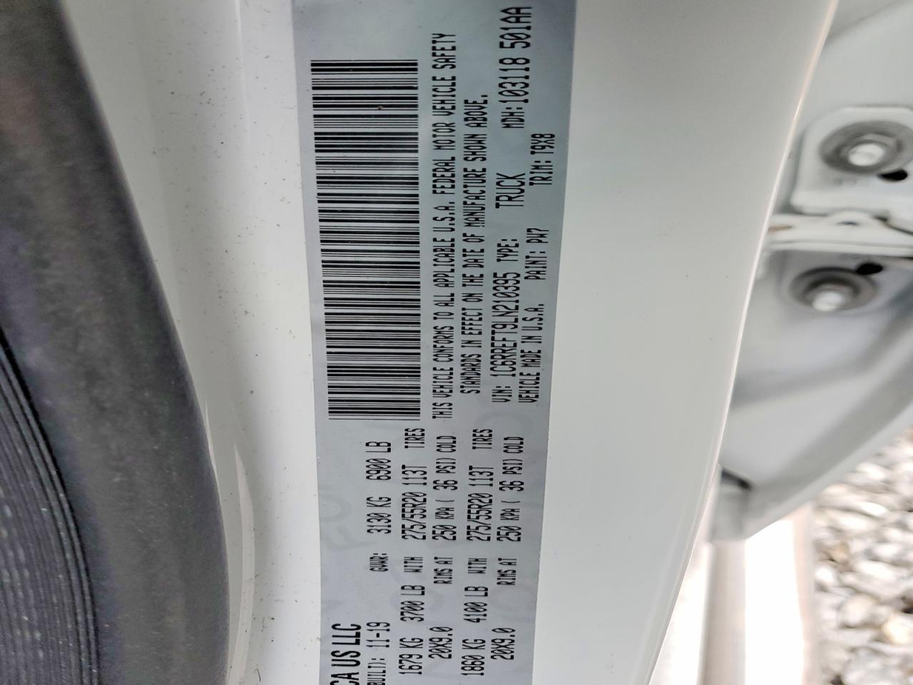 2020 RAM 1500
