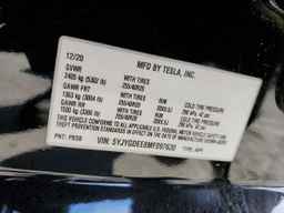 2021 TESLA MODEL Y
