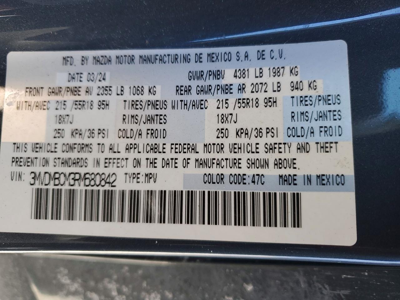 2024 MAZDA CX-30