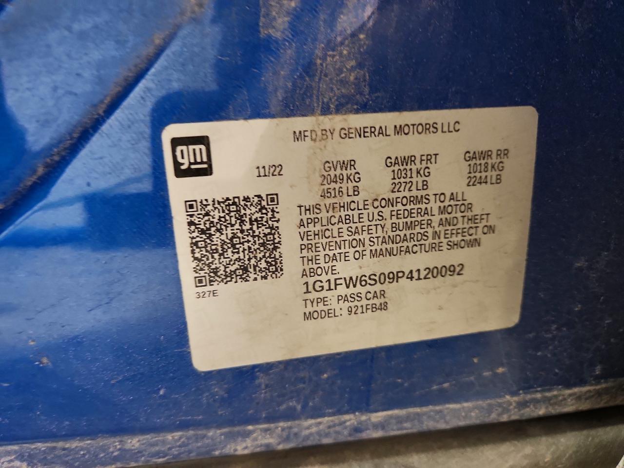 2023 CHEVROLET Bolt EV