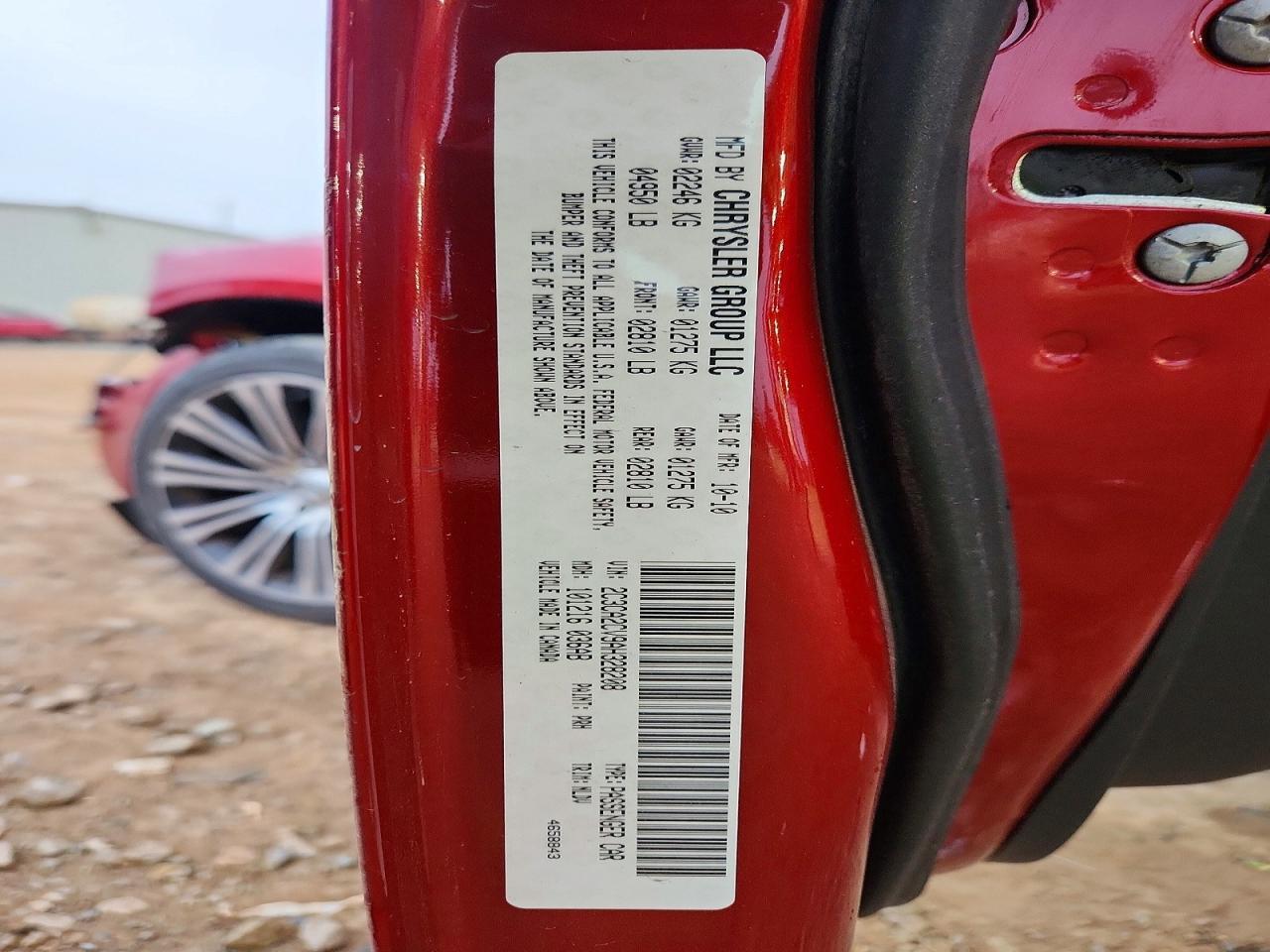 2010 CHRYSLER 300