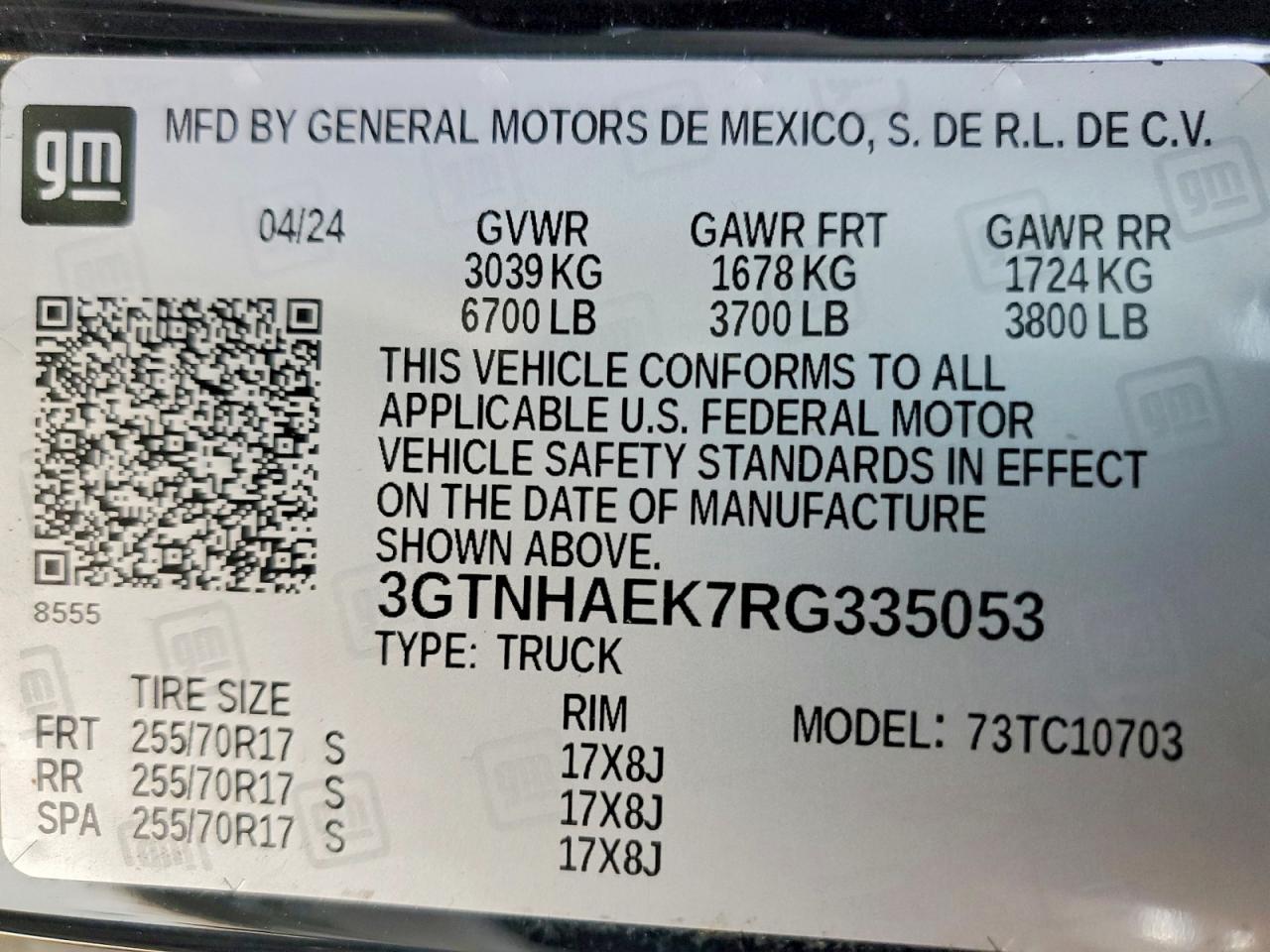 2024 GMC Sierra