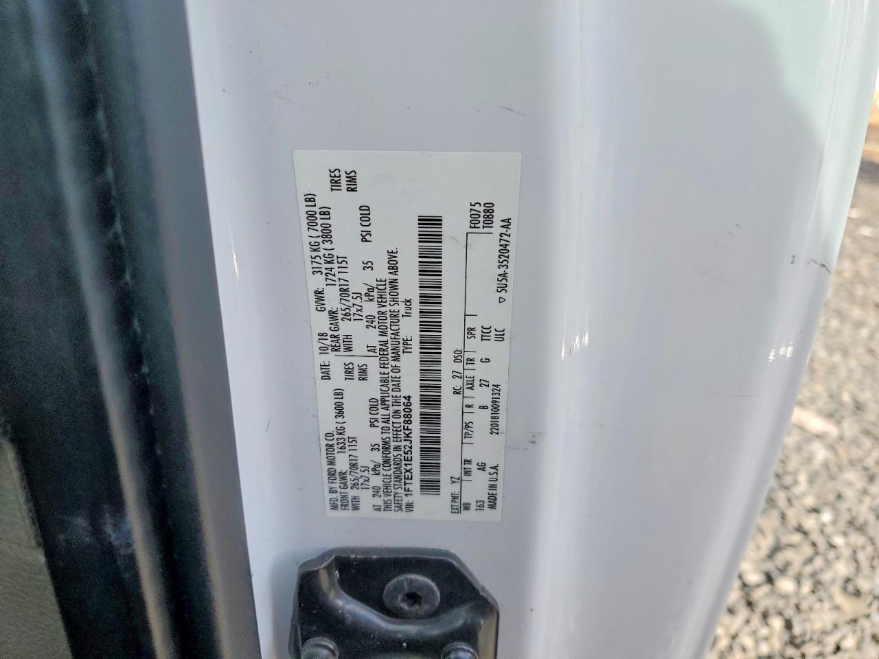 2018 FORD F-150