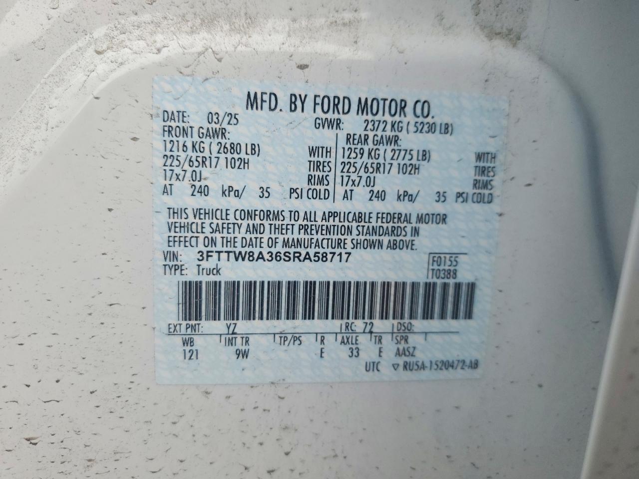2025 FORD Maverick