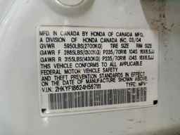 2004 HONDA PILOT
