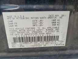 2012 MITSUBISHI Galant