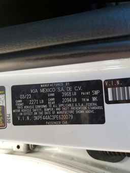 2023 KIA FORTE