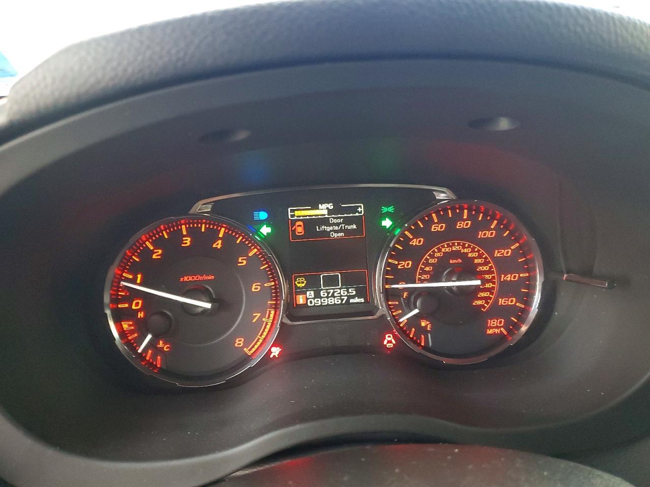 2016 SUBARU WRX