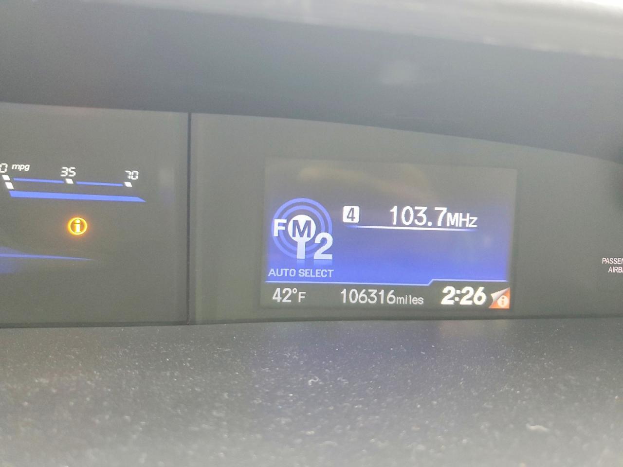 2015 HONDA CIVIC