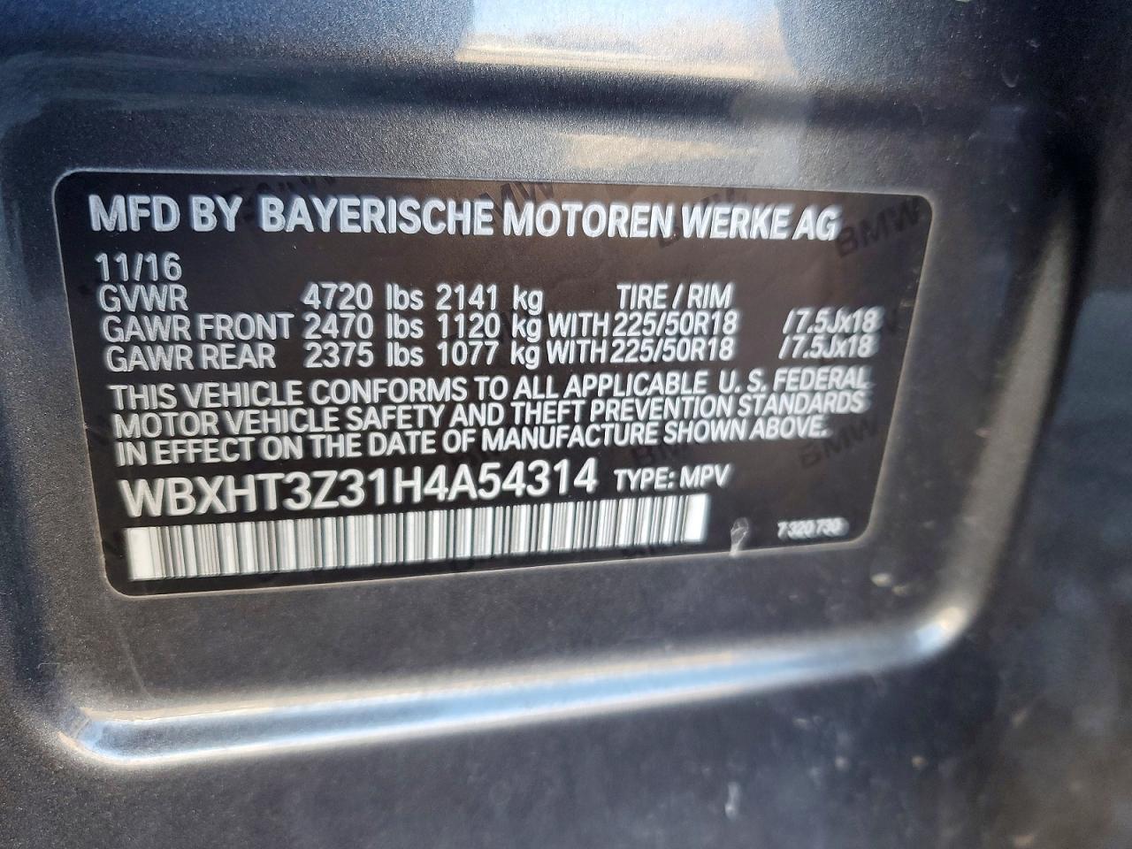 2017 BMW X1
