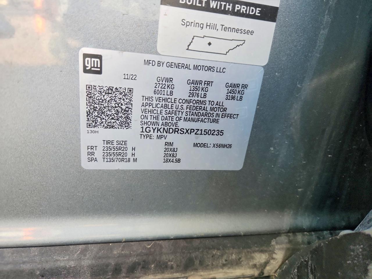 2023 CADILLAC XT5