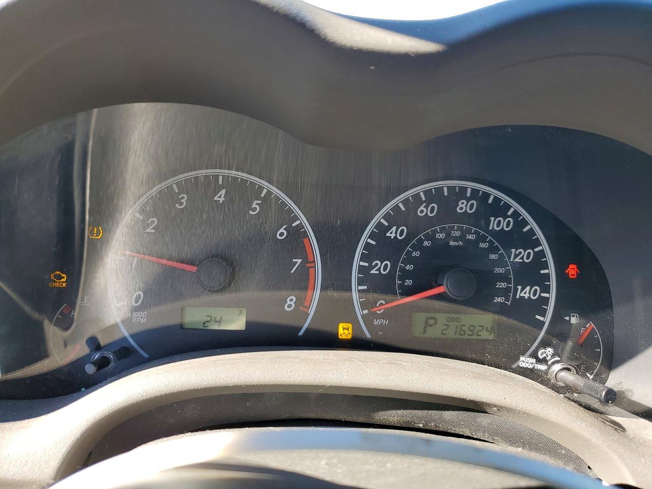 2009 TOYOTA COROLLA