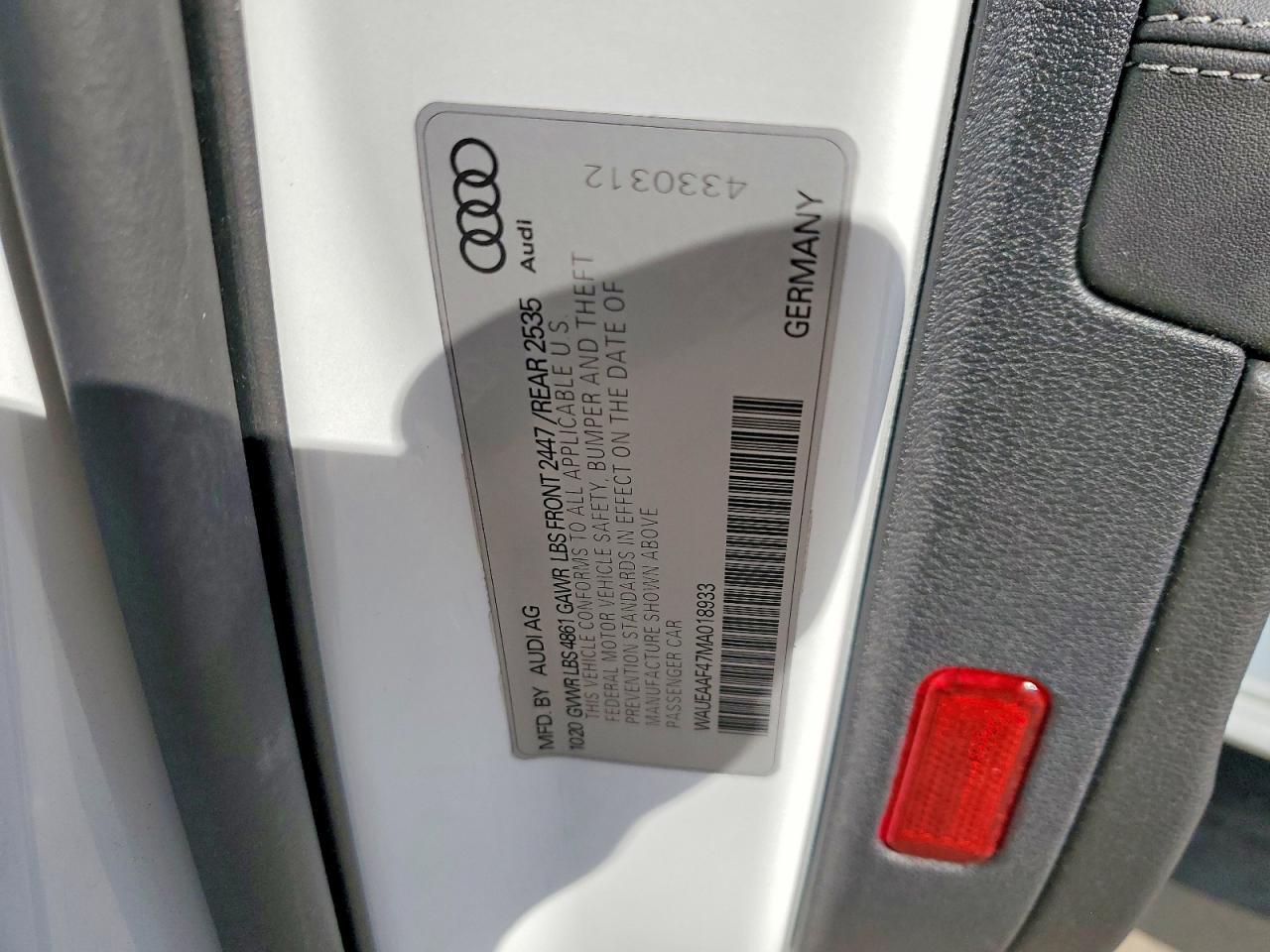 2021 AUDI A4