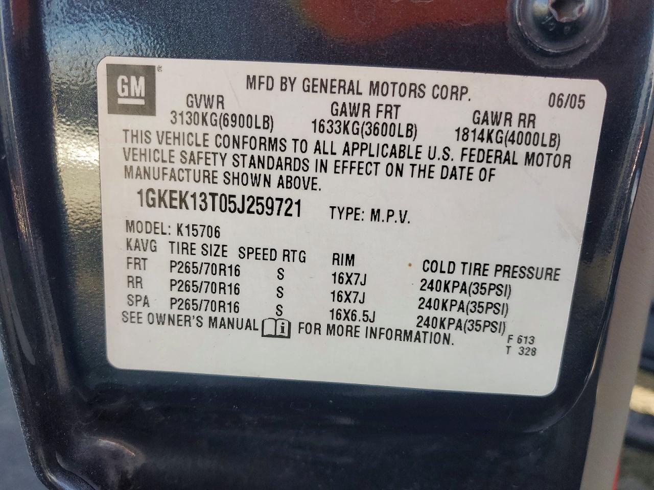 2005 GMC Yukon
