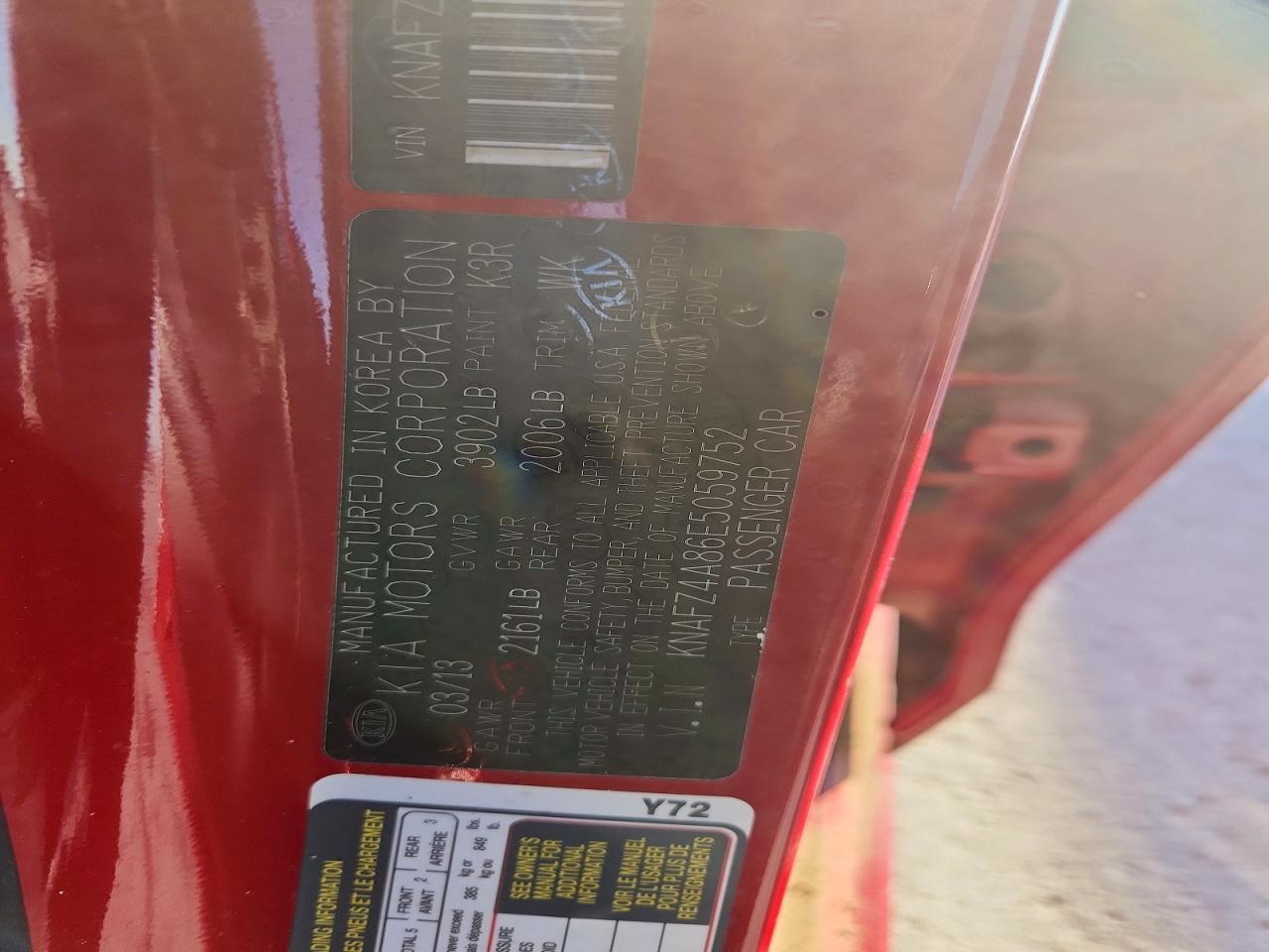 2014 KIA FORTE