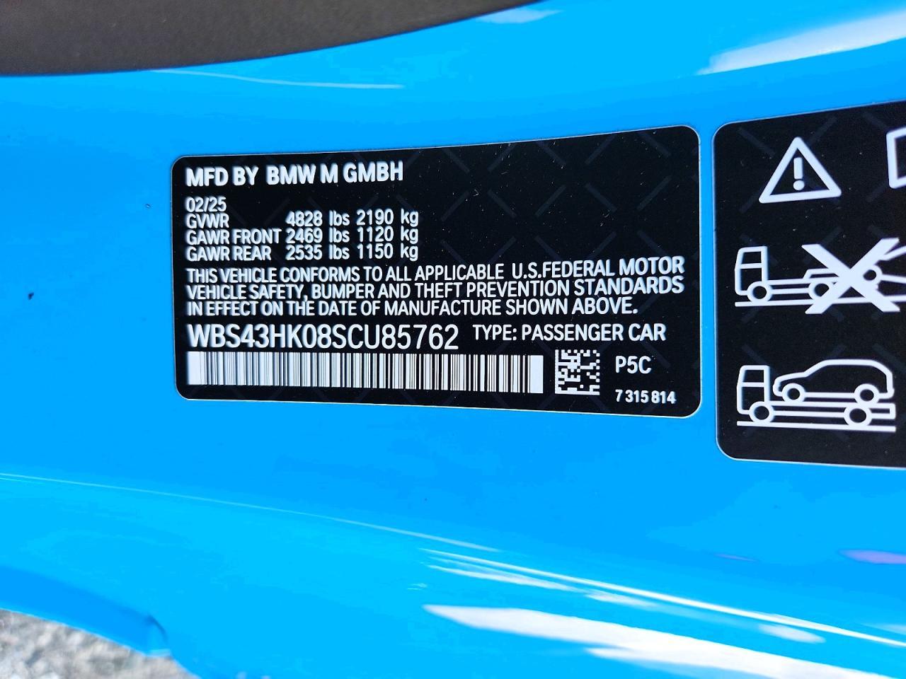 2025 BMW M4