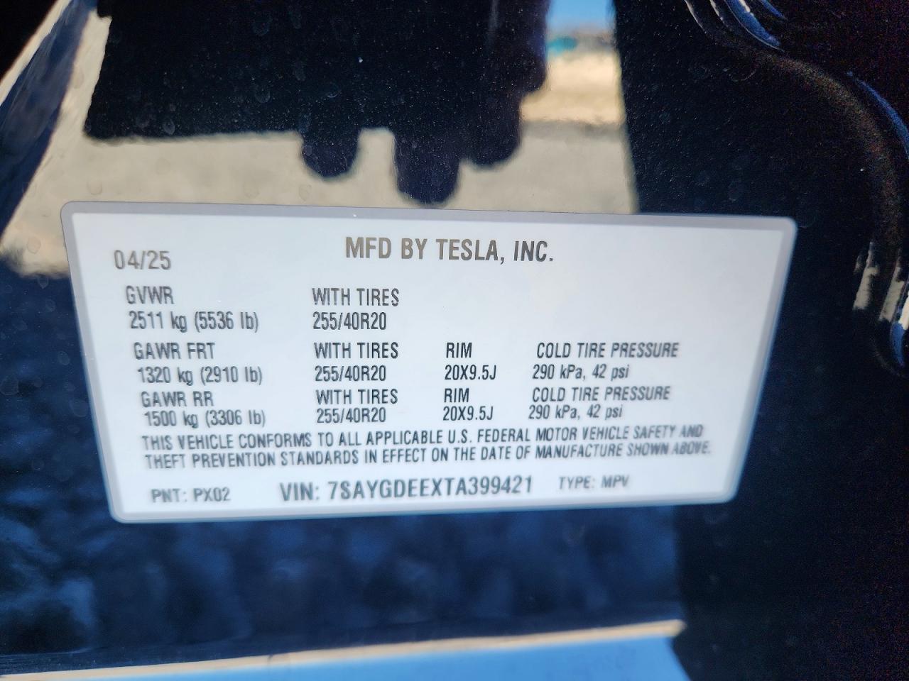 2026 TESLA MODEL Y