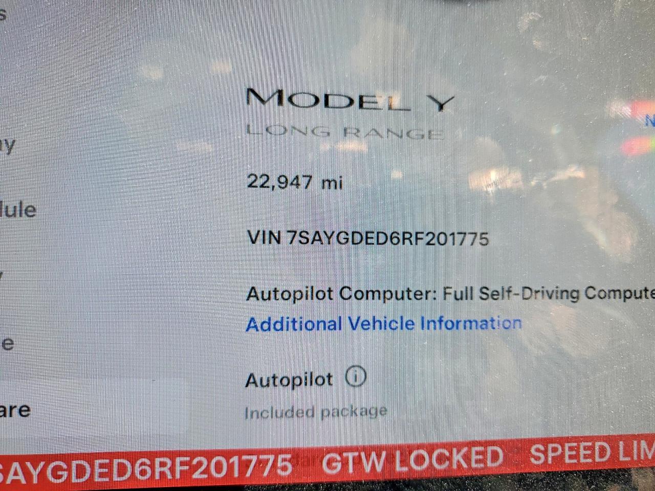 2024 TESLA MODEL Y