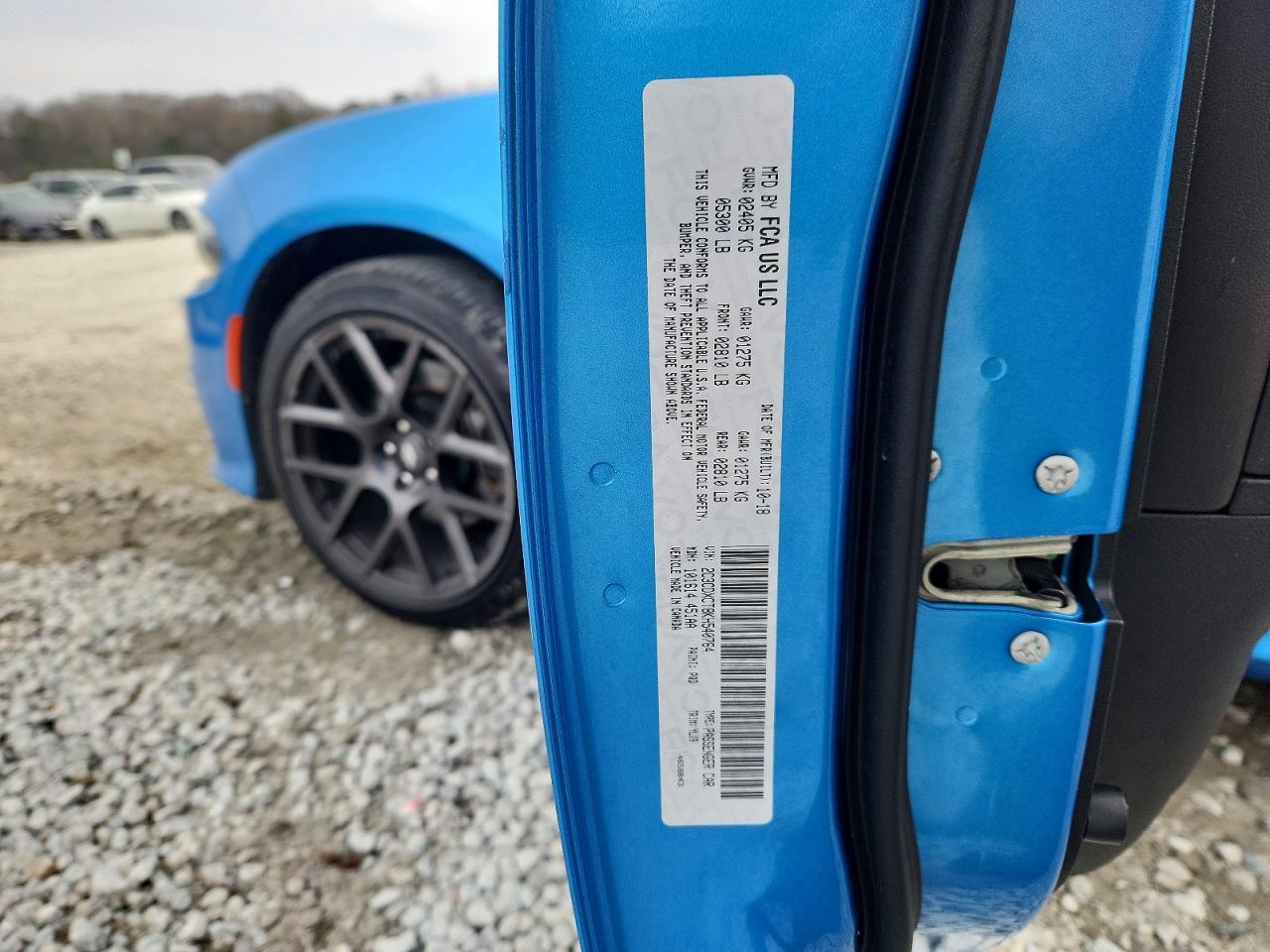 2019 DODGE CHARGER