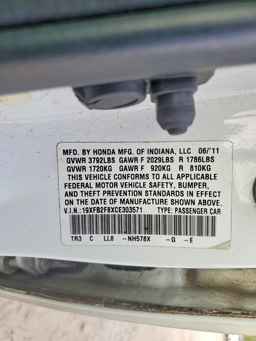 2012 HONDA CIVIC