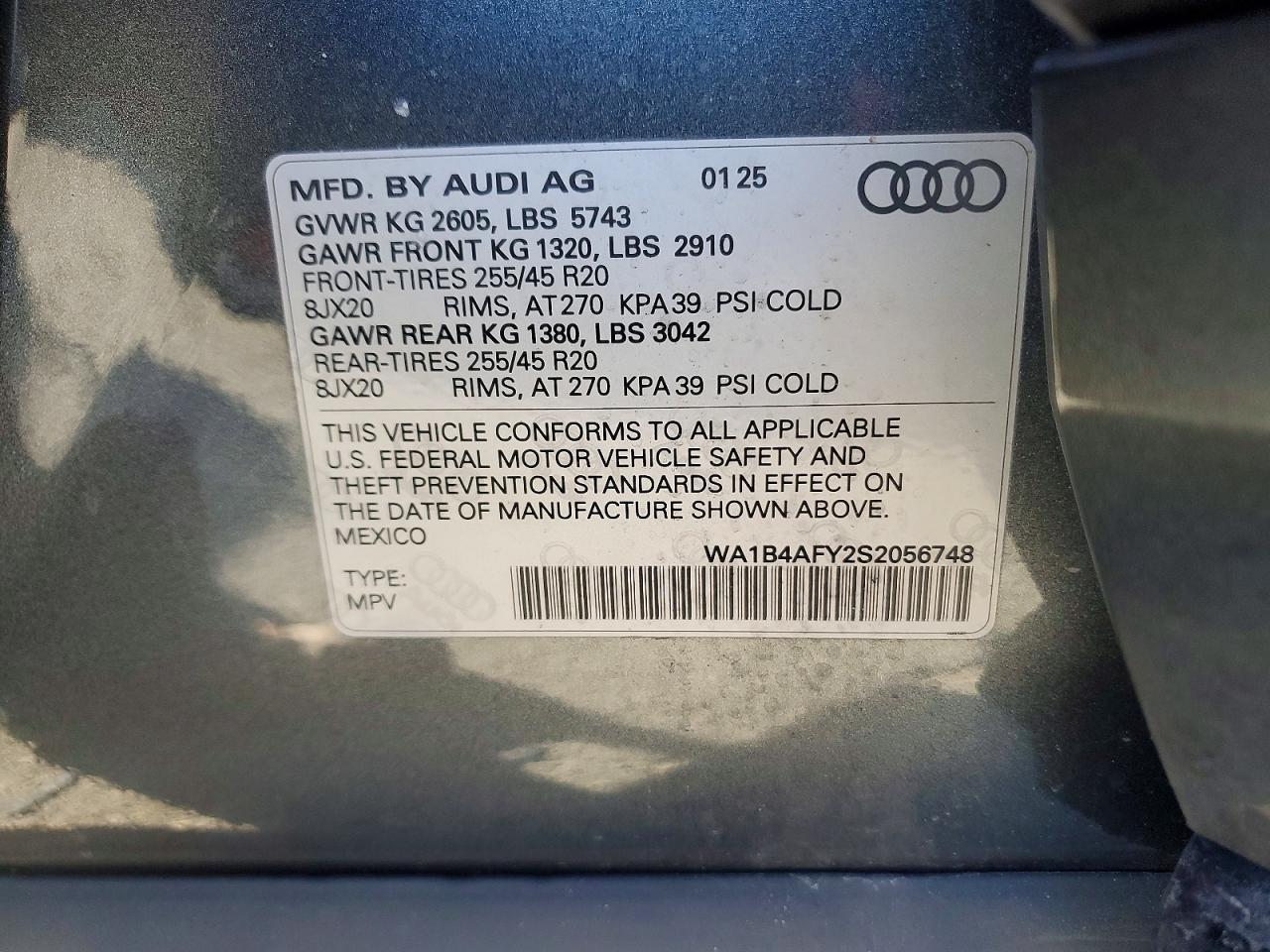 2025 AUDI SQ5