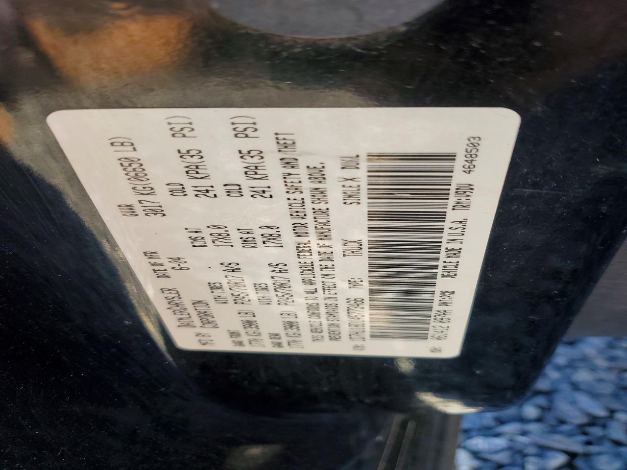 2004 DODGE RAM 1500