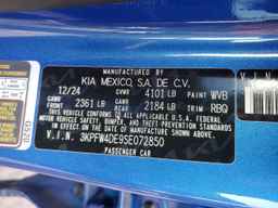 2025 KIA K4