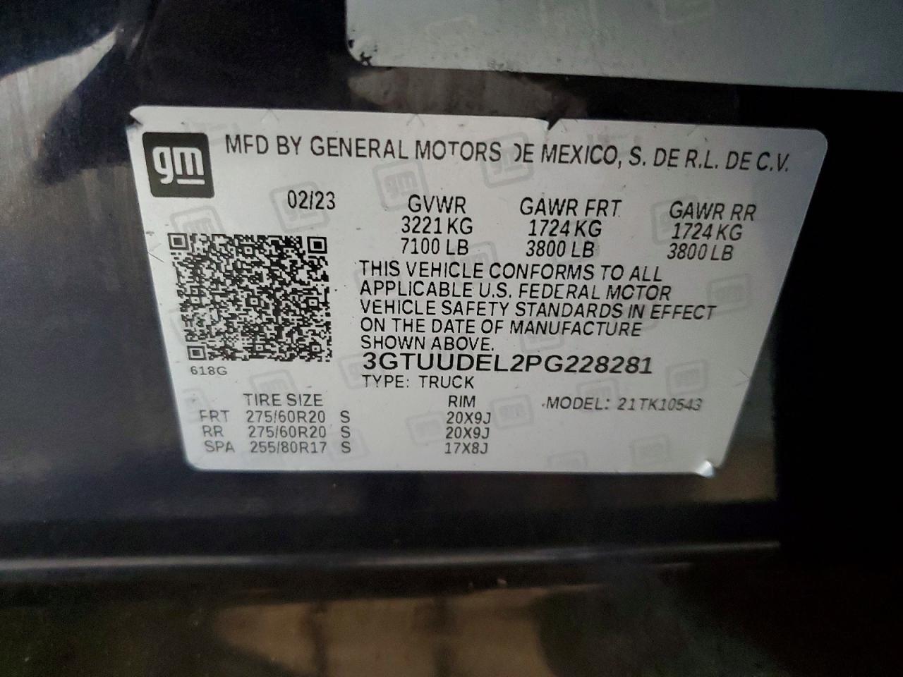 2023 GMC Sierra