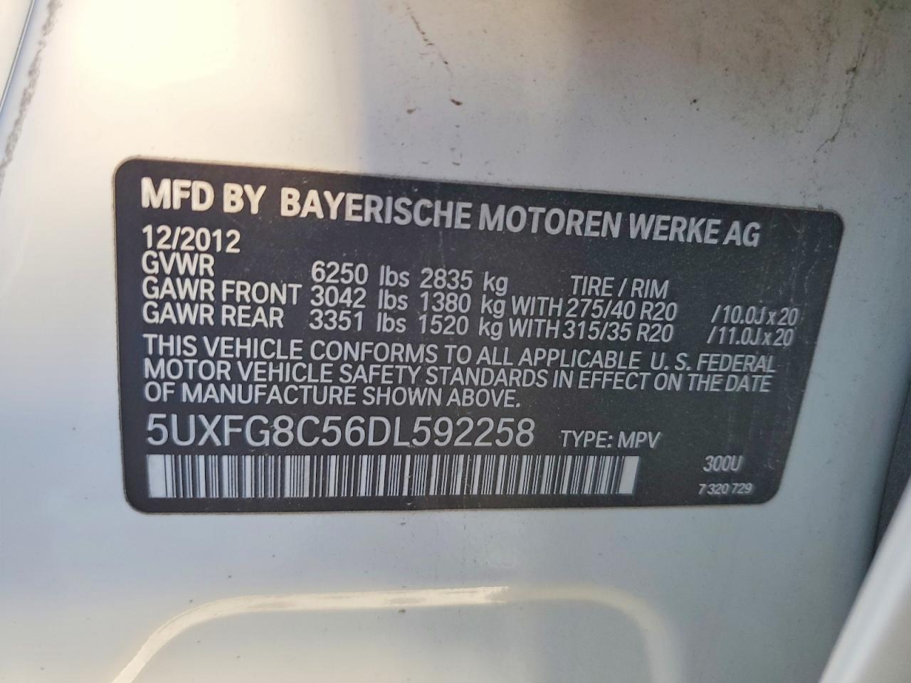 2013 BMW X6