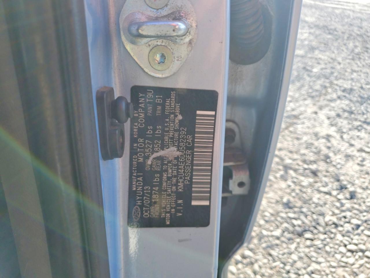 2013 HYUNDAI ACCENT