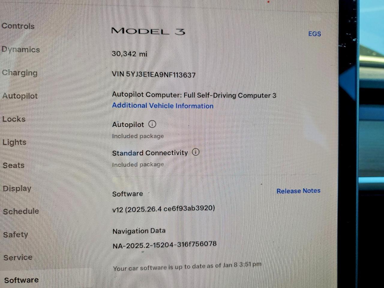 2022 TESLA MODEL 3