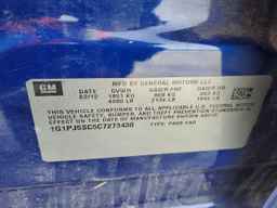 2012 CHEVROLET CRUZE
