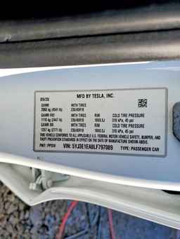 2020 TESLA MODEL 3