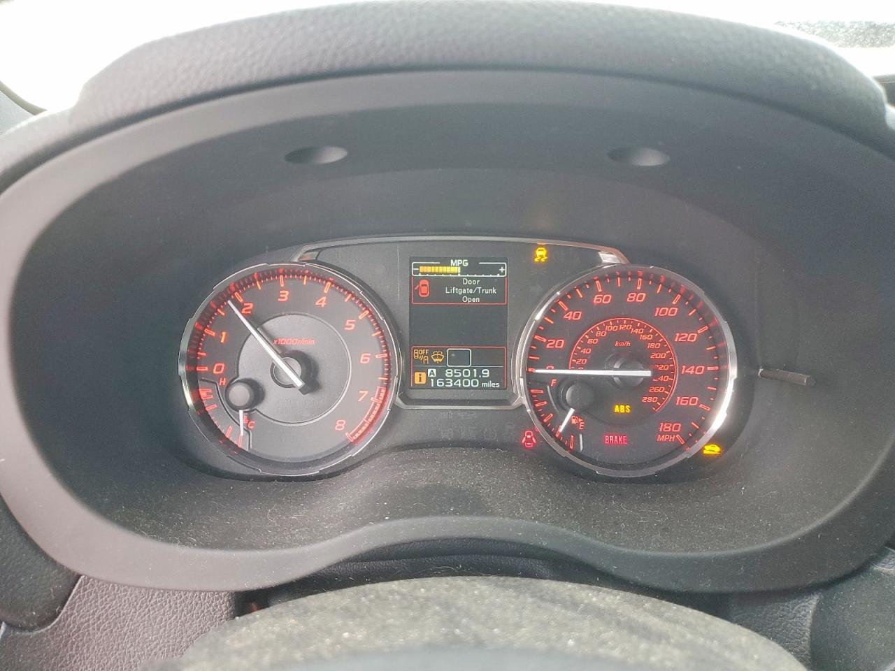 2016 SUBARU WRX