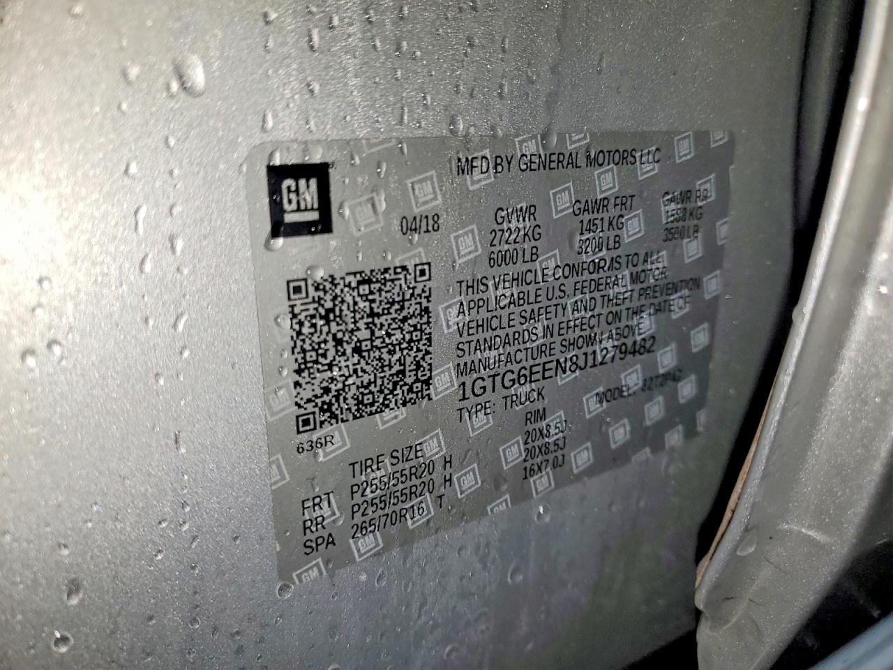 2018 GMC CANYON