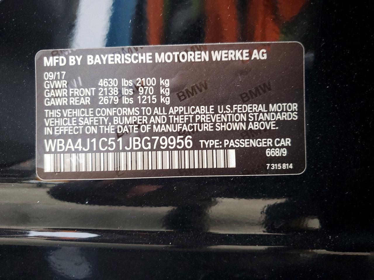 2018 BMW 4 Series