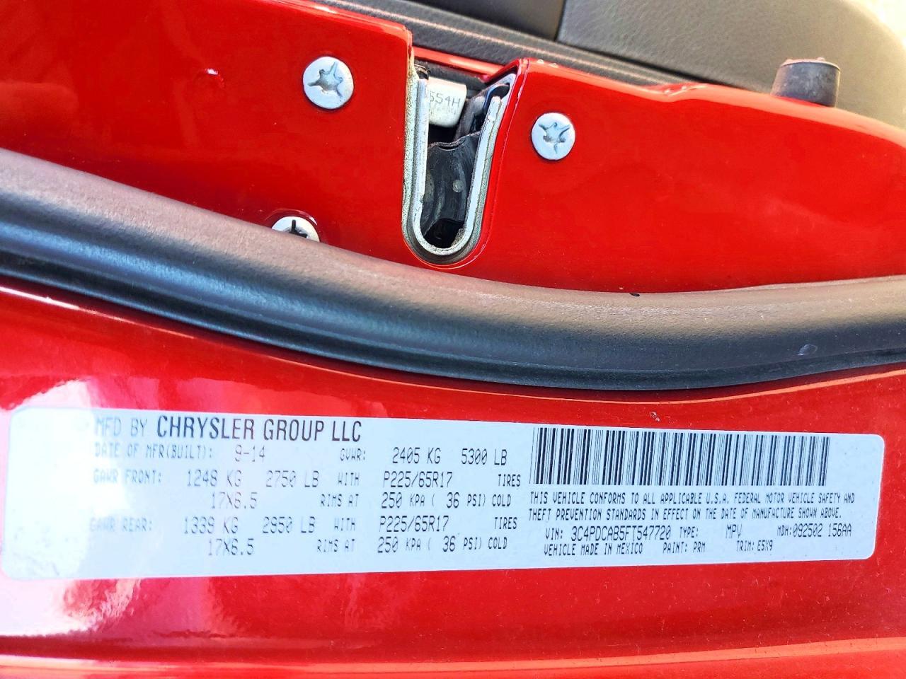 2015 DODGE JOURNEY