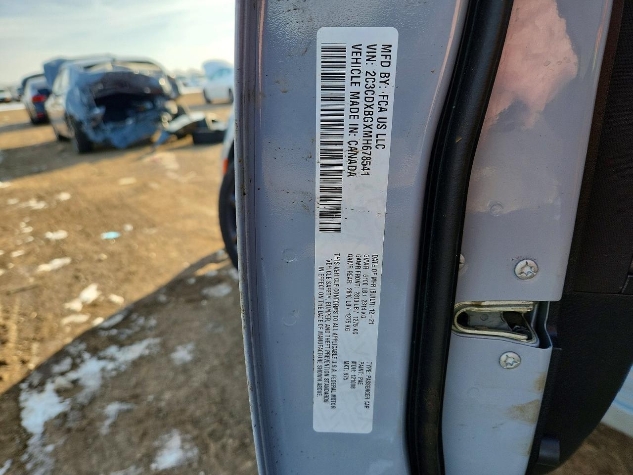 2021 DODGE CHARGER