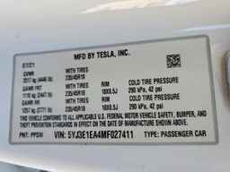 2021 TESLA MODEL 3