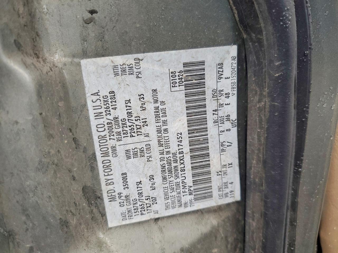 1999 FORD Expedition