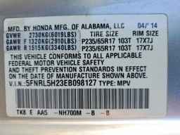 2014 HONDA ODYSSEY