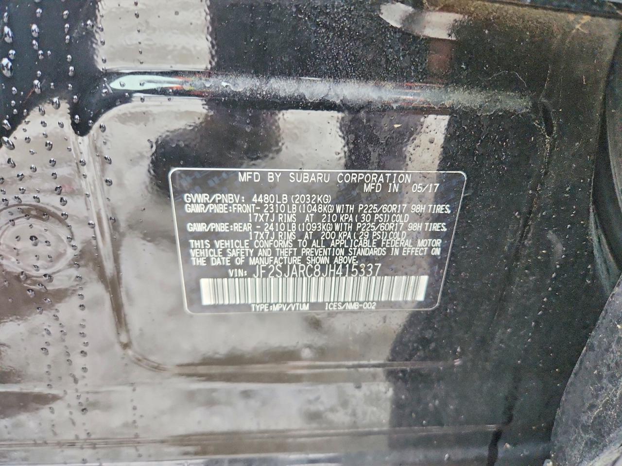 2018 SUBARU FORESTER