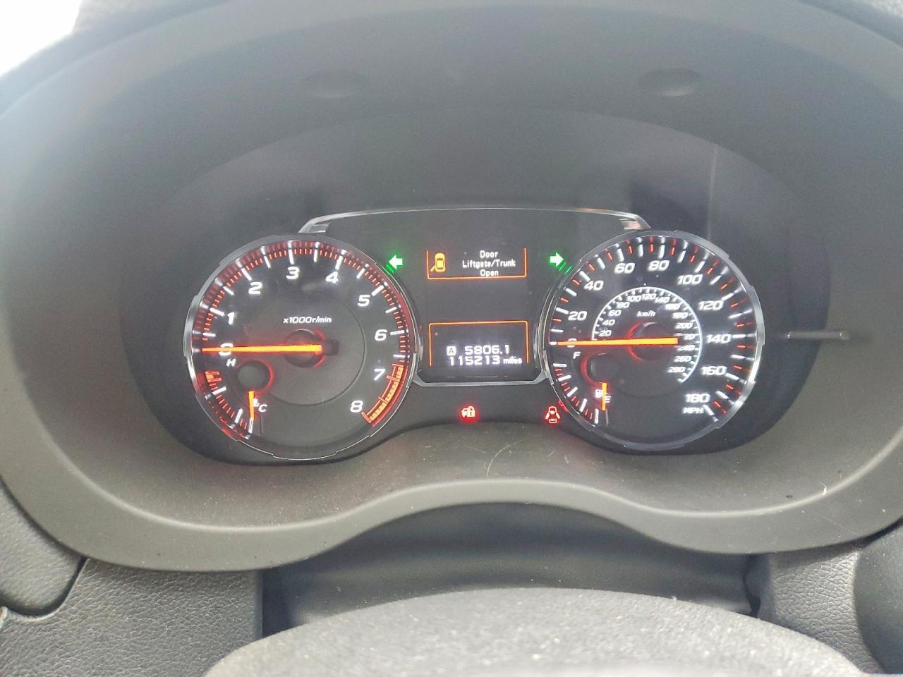 2018 SUBARU WRX