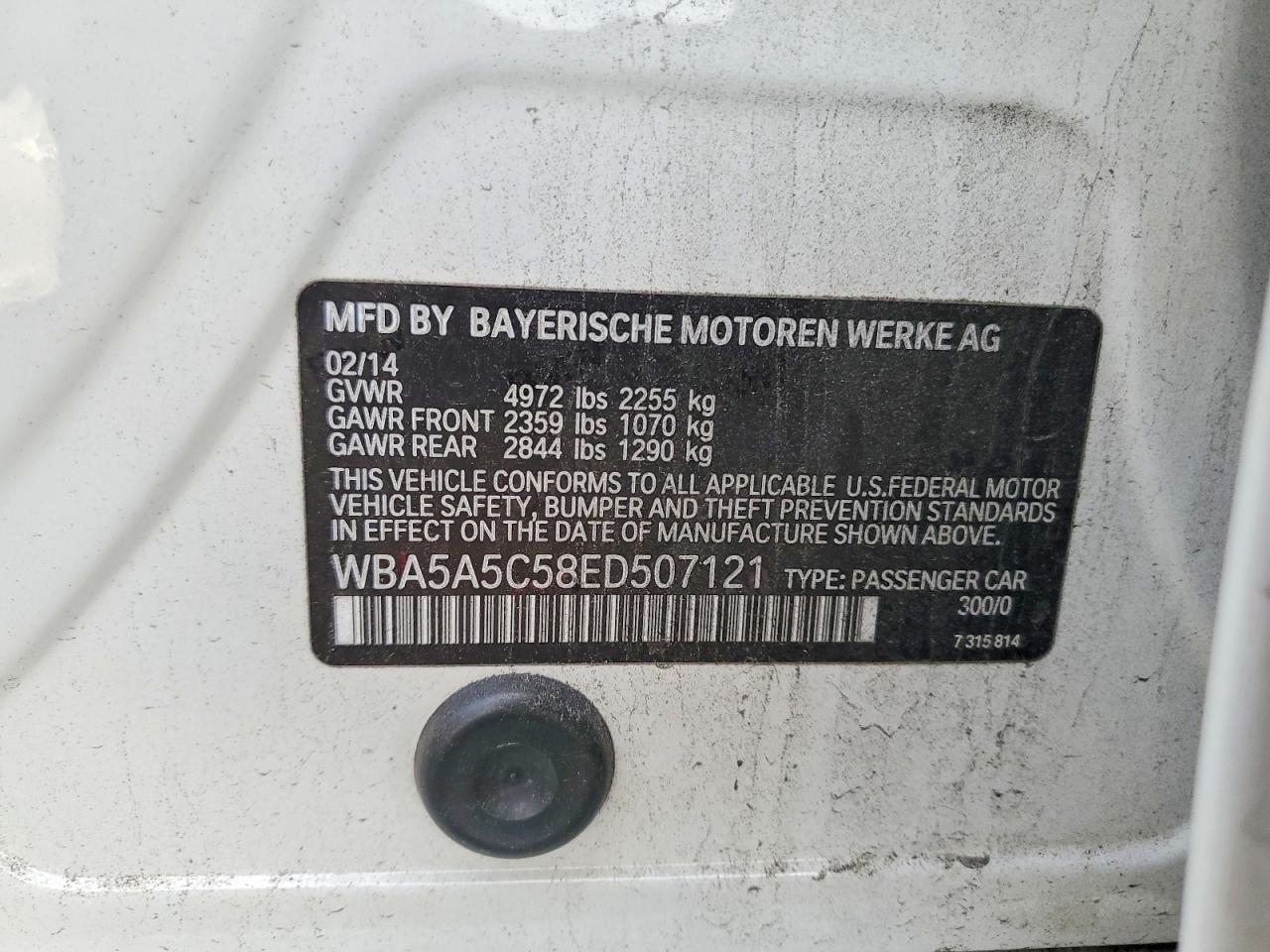 2014 BMW 5 series