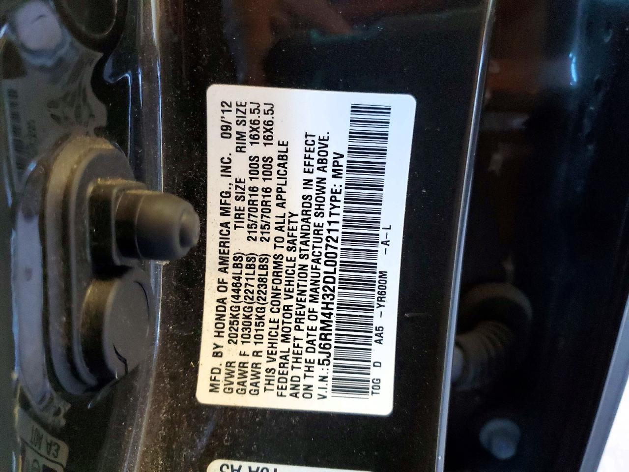 2013 HONDA CR-V