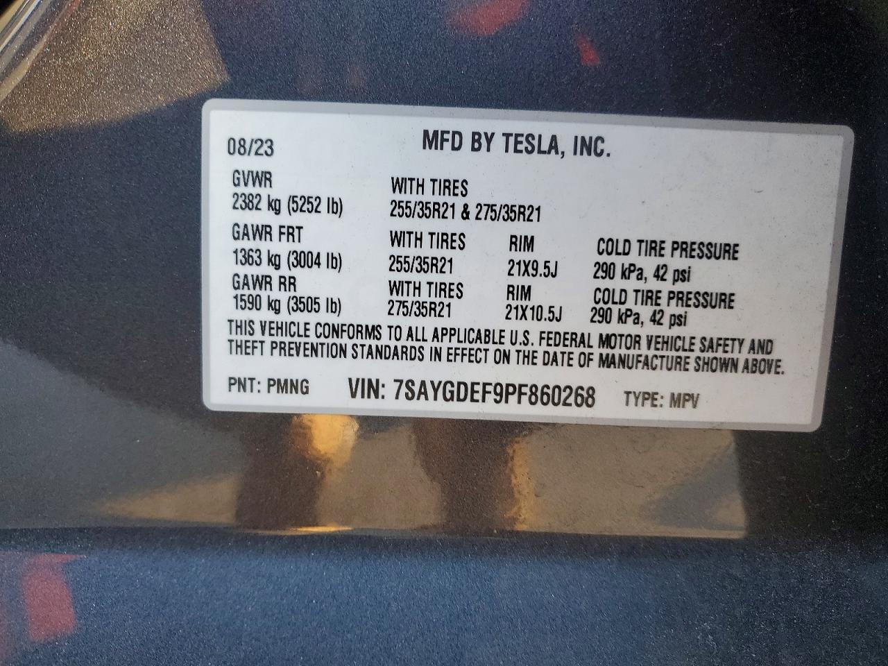 2023 TESLA MODEL Y