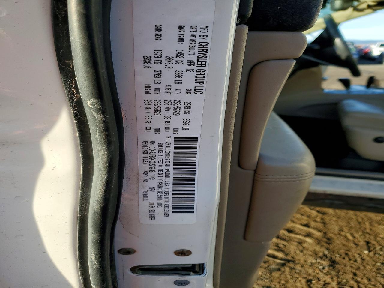 2012 JEEP Grand Cherokee