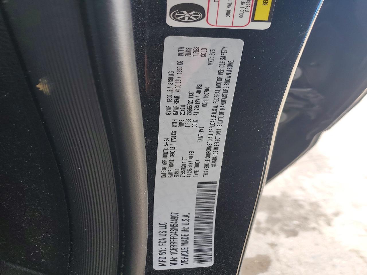 2025 RAM 1500