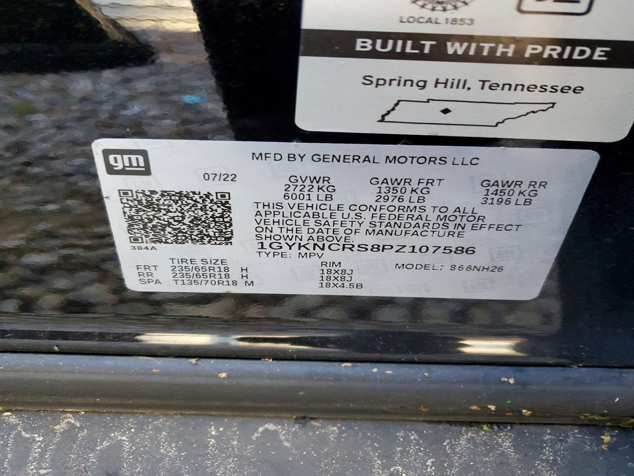 2023 CADILLAC XT5